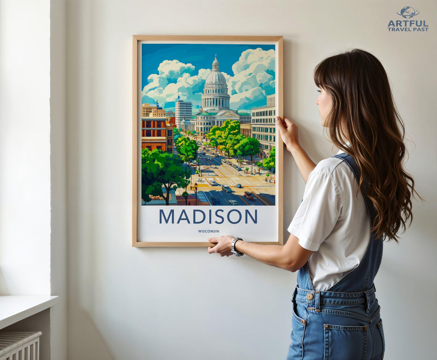 Madison Wisconsin Poster