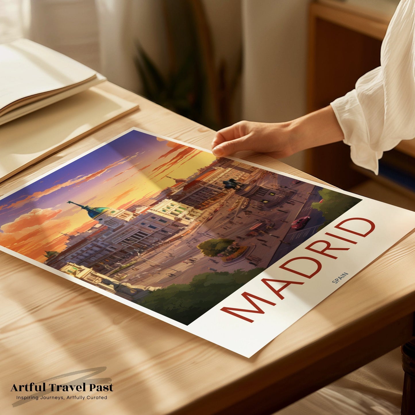 Madrid Poster - Spain Wall Art