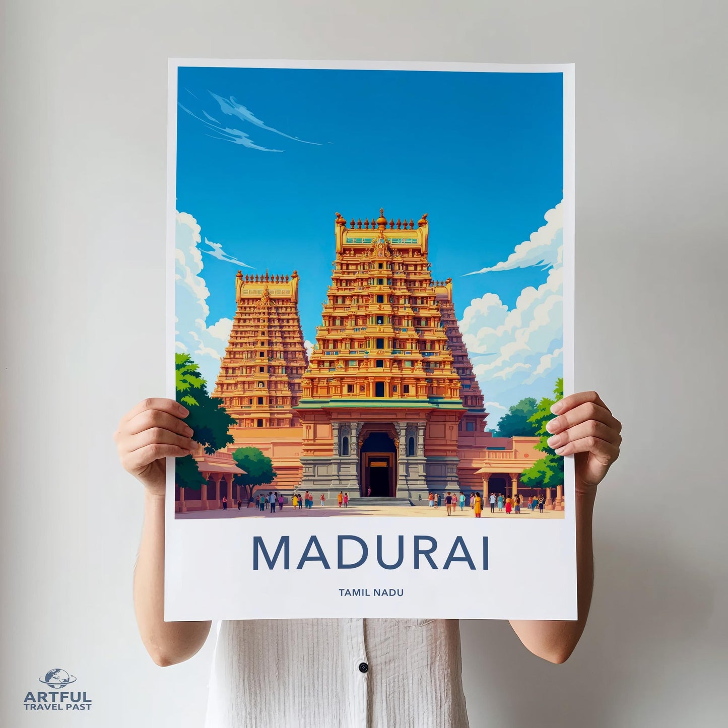 Madurai India Poster