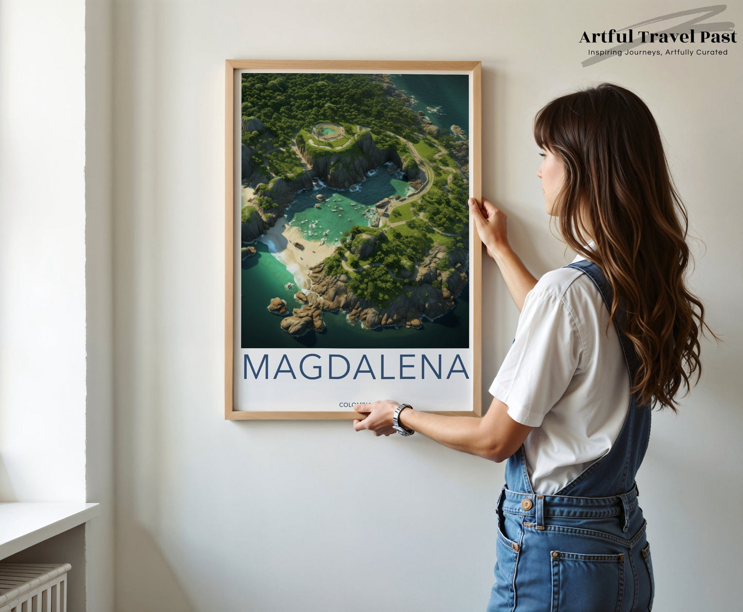 Magdalena Poster - Colombia Wall Art