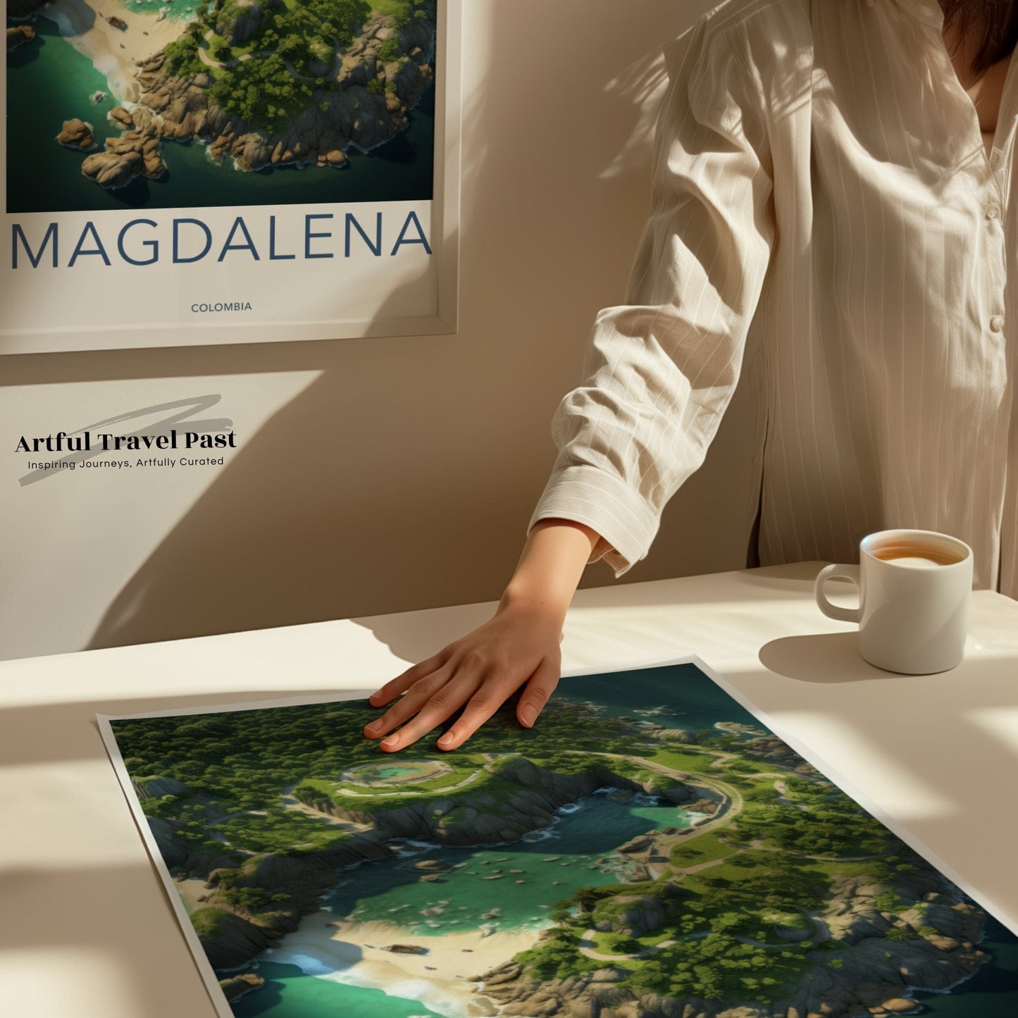 Magdalena Poster - Colombia Wall Art