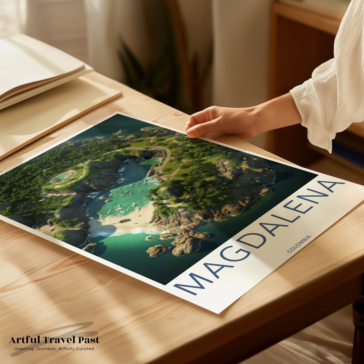 Magdalena Poster - Colombia Wall Art