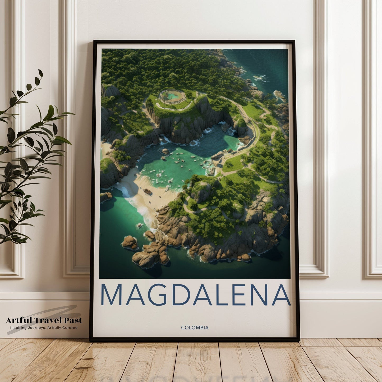 Magdalena Poster - Colombia Wall Art