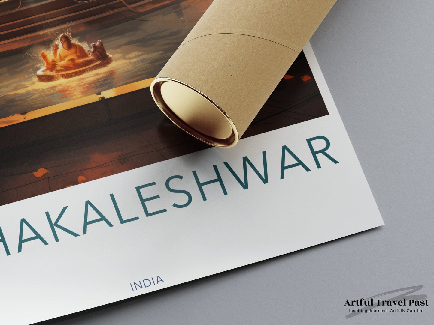 Mahakaleshwar Poster | Madhya Pradesh Wall Art | India Decor