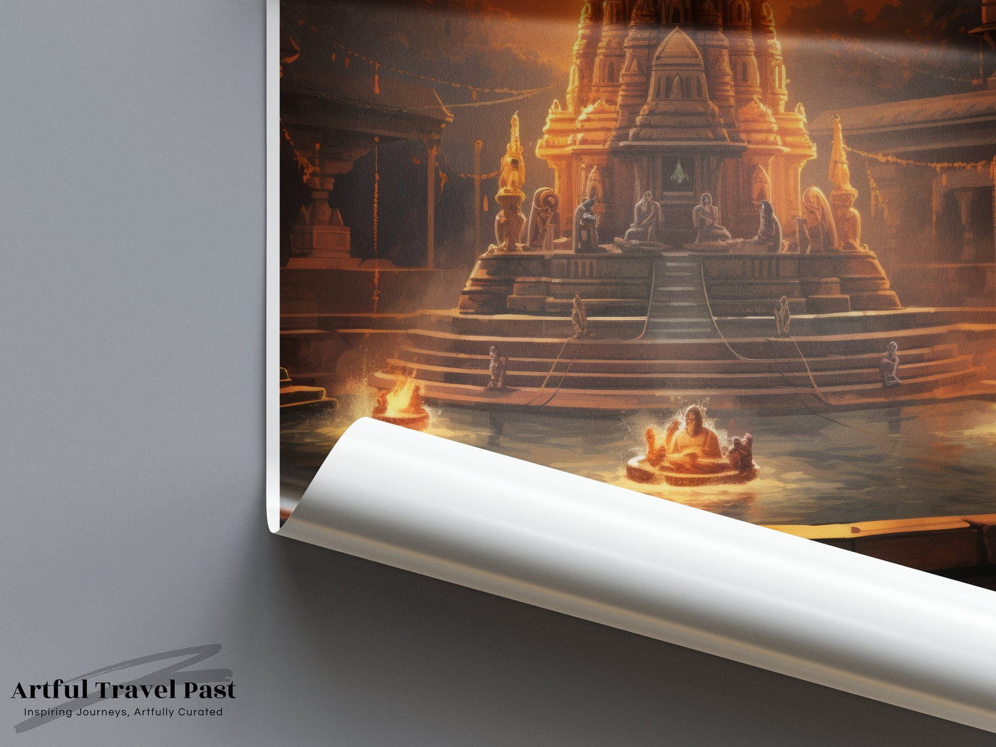 Mahakaleshwar Poster | Madhya Pradesh Wall Art | India Decor
