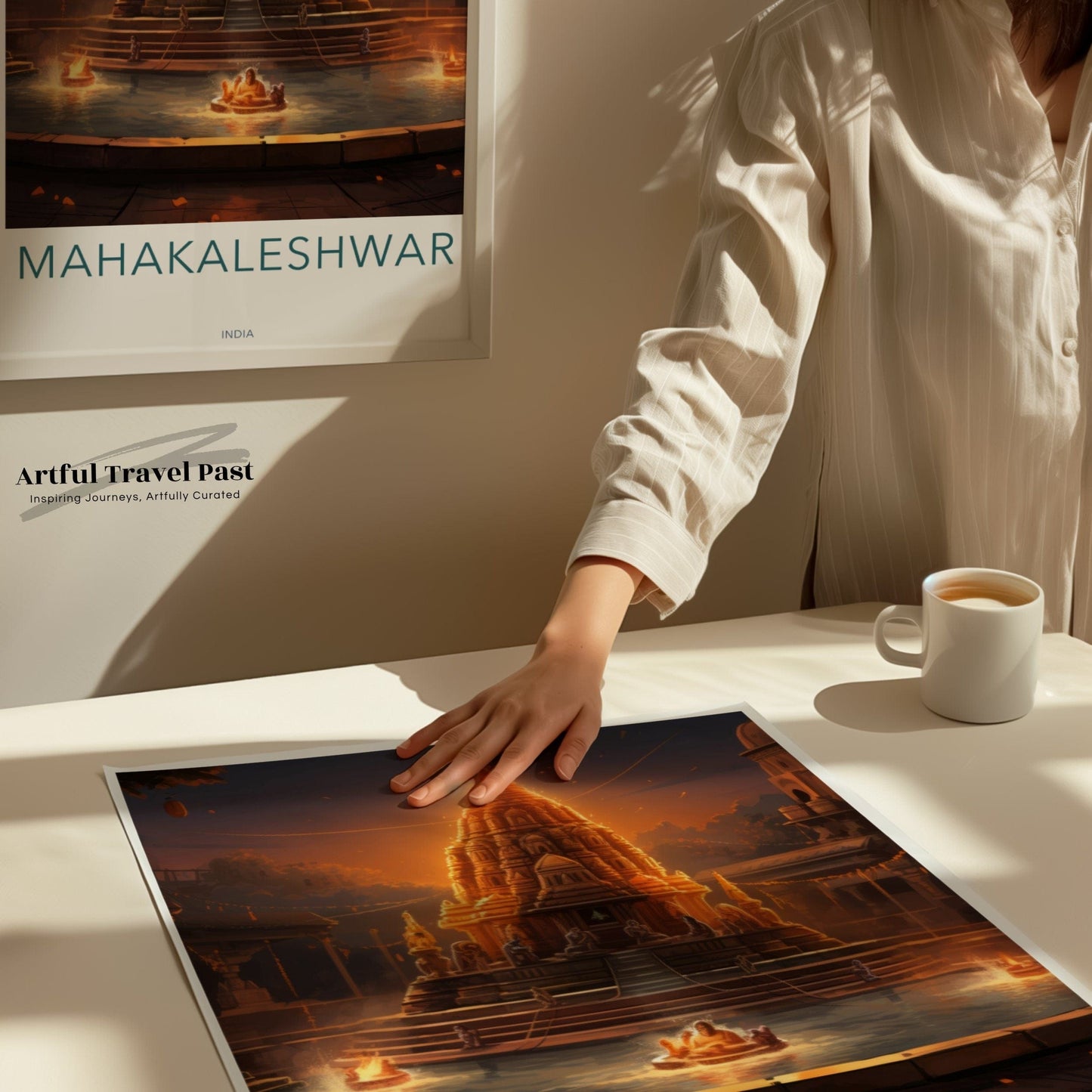 Mahakaleshwar Poster | Madhya Pradesh Wall Art | India Decor