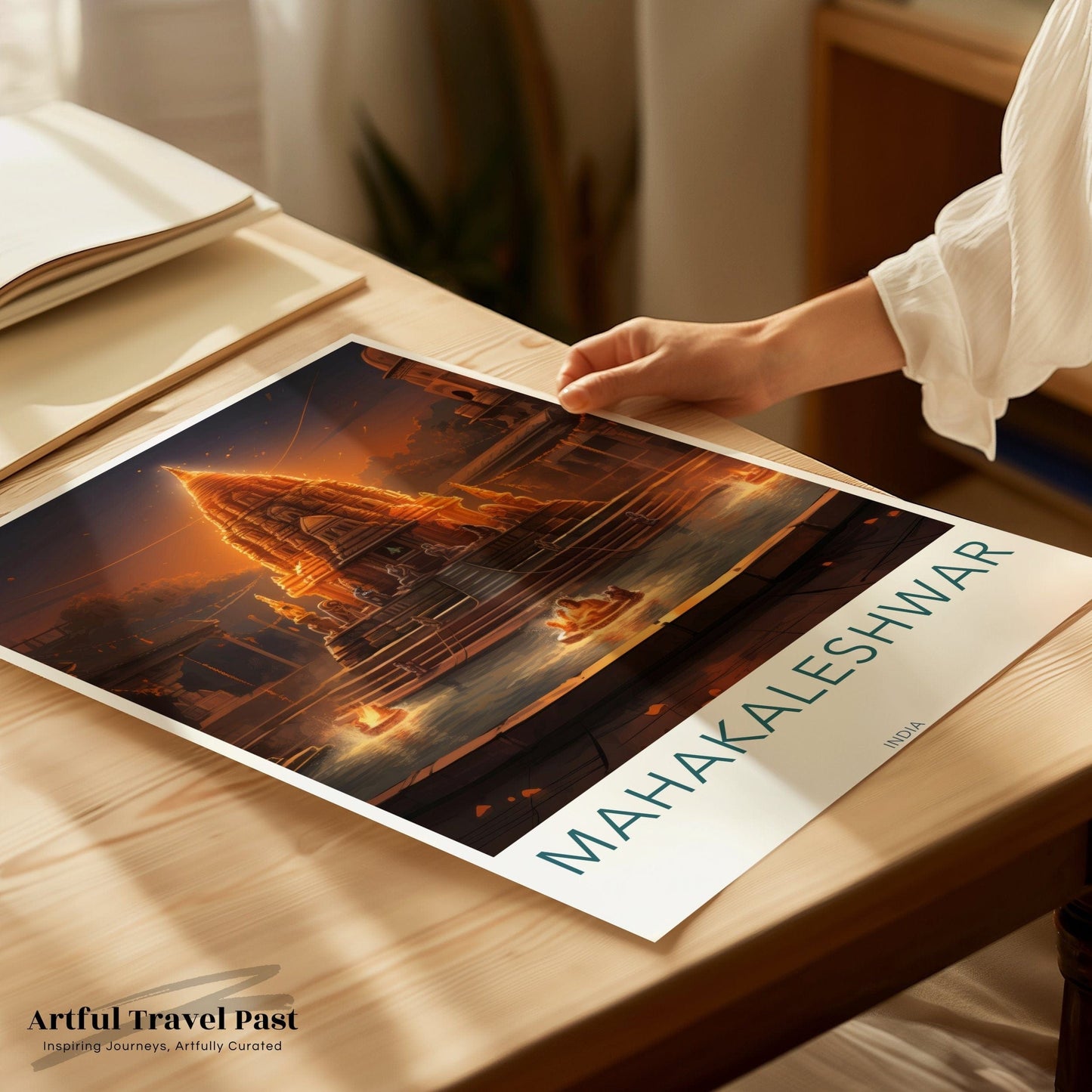 Mahakaleshwar Poster | Madhya Pradesh Wall Art | India Decor