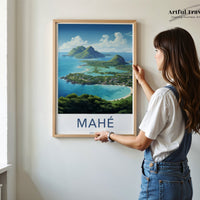 Mahé Poster - Seychelles Wall Art