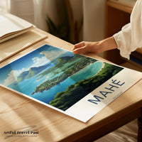 Mahé Poster - Seychelles Wall Art
