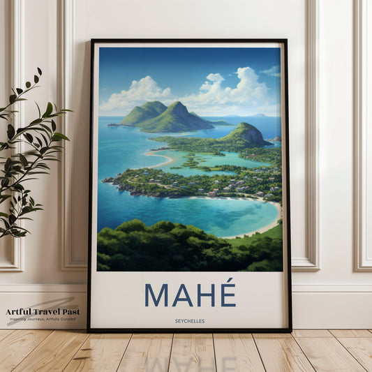 Mahé Poster - Seychelles Wall Art
