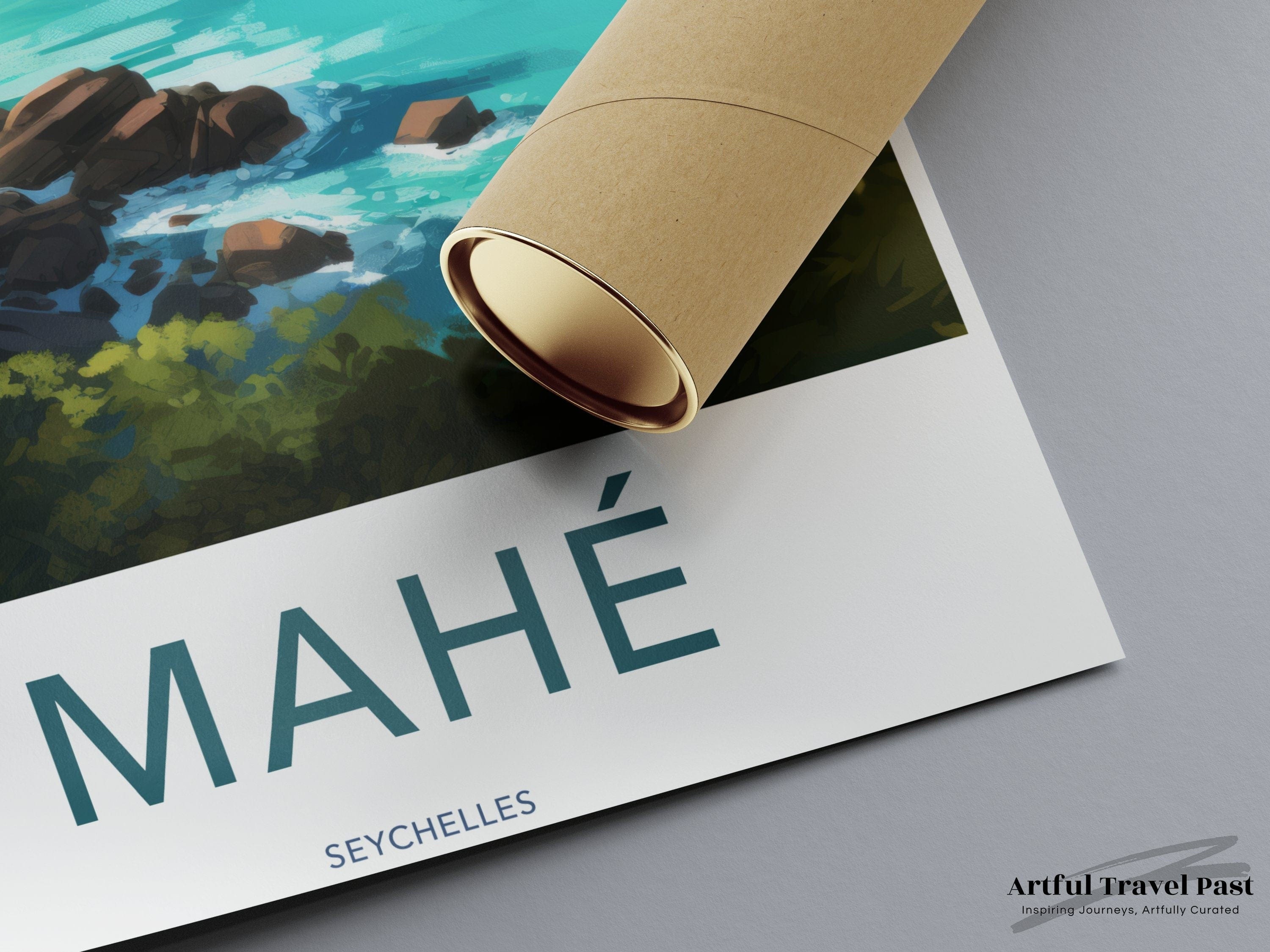 Mahé Poster - Seychelles Wall Art