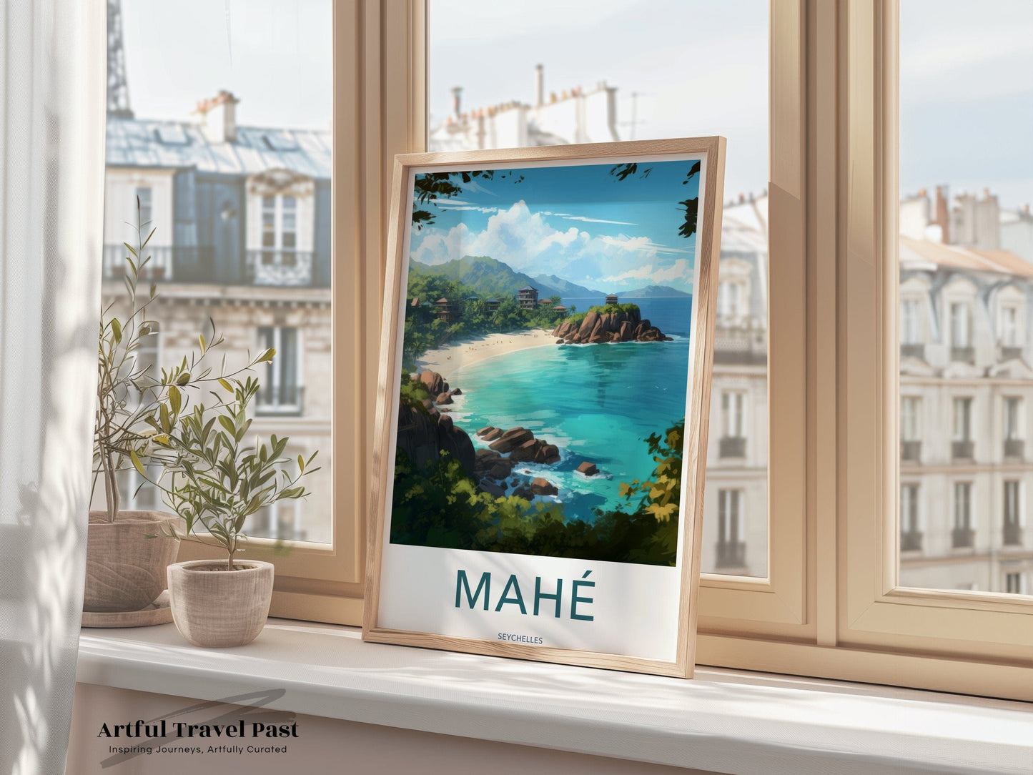 Mahé Poster - Seychelles Wall Art
