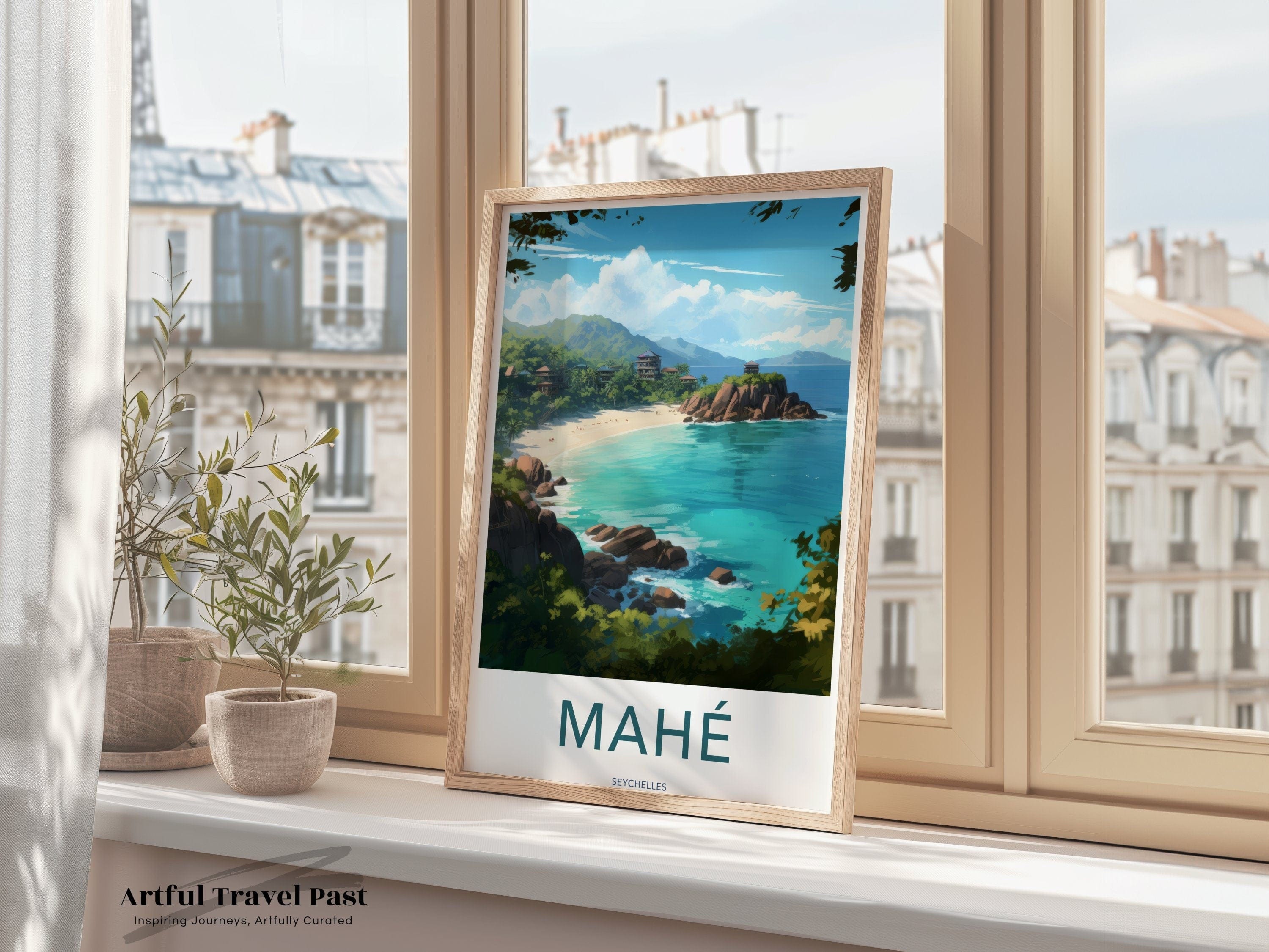 Mahé Poster - Seychelles Wall Art