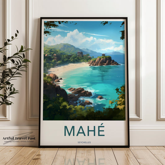 Mahé Poster - Seychelles Wall Art