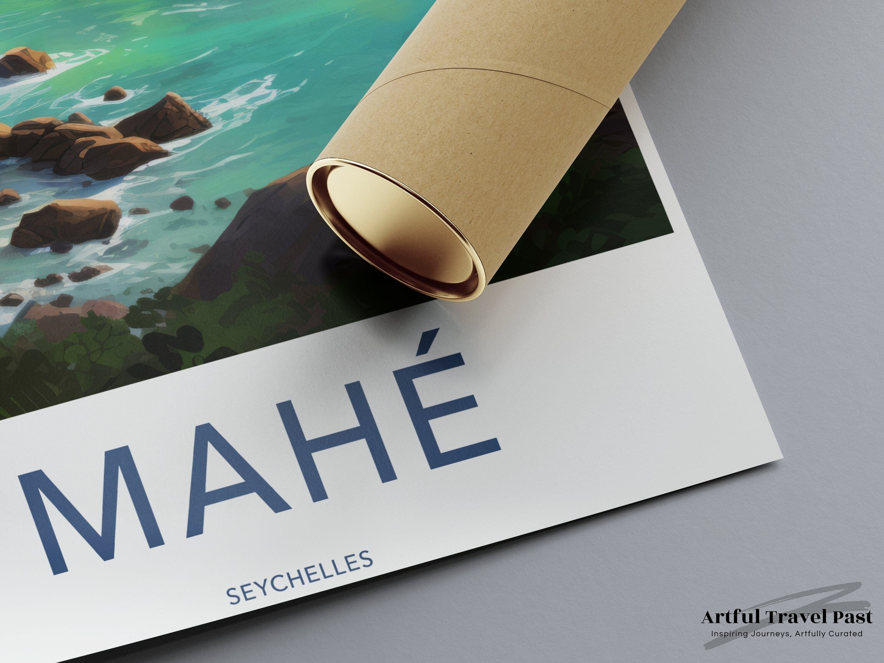 Mahé Poster - Seychelles Wall Art