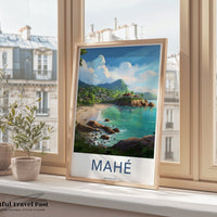Mahé Poster - Seychelles Wall Art