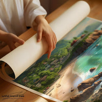 Mahé Poster - Seychelles Wall Art