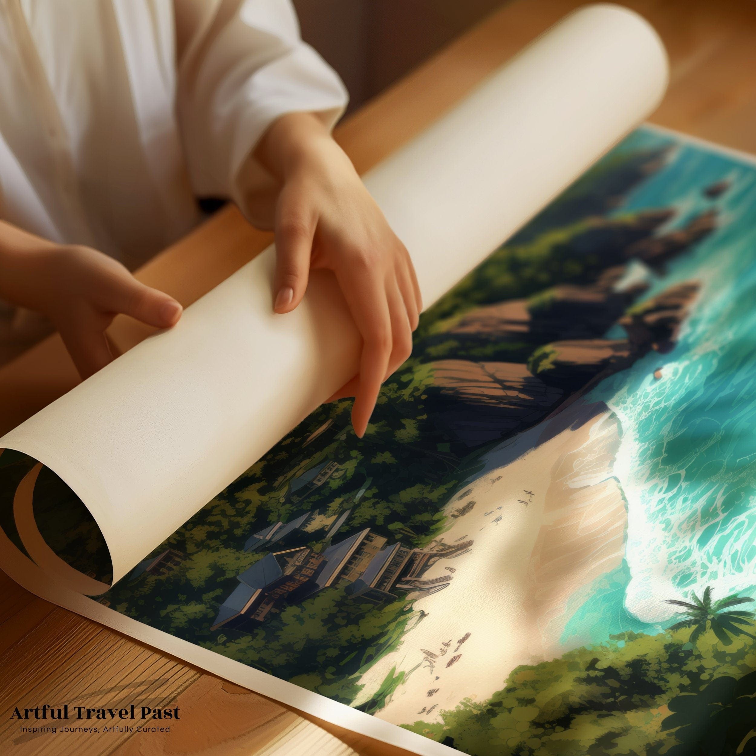 Mahé Poster - Seychelles Wall Art