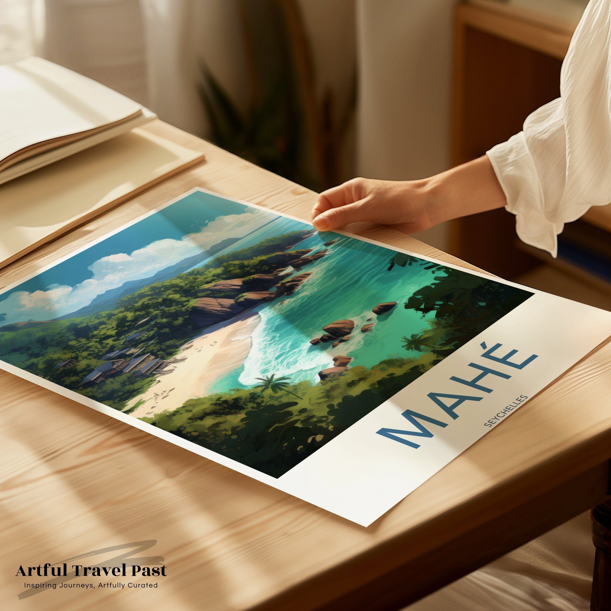 Mahé Poster - Seychelles Wall Art