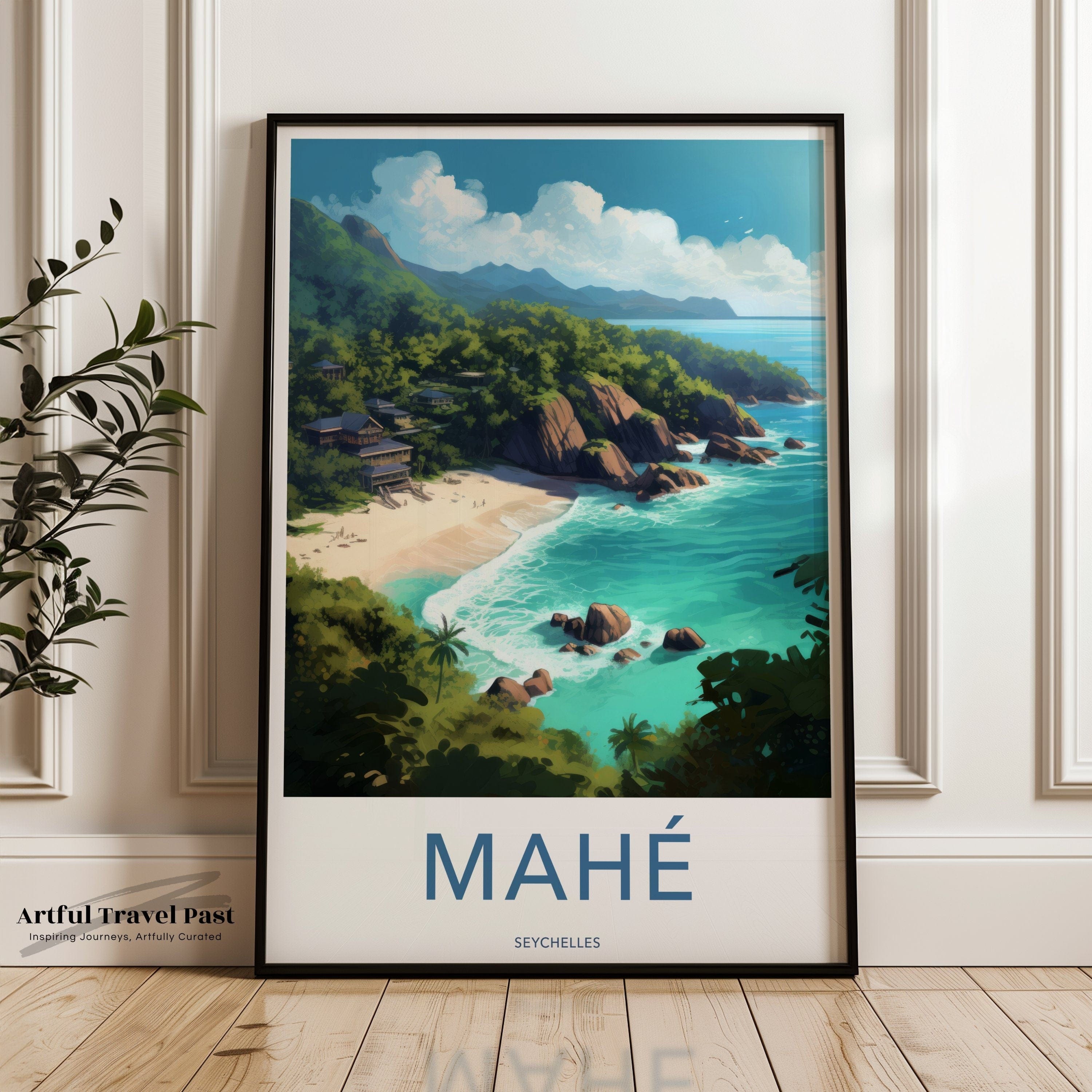 Mahé Poster - Seychelles Wall Art