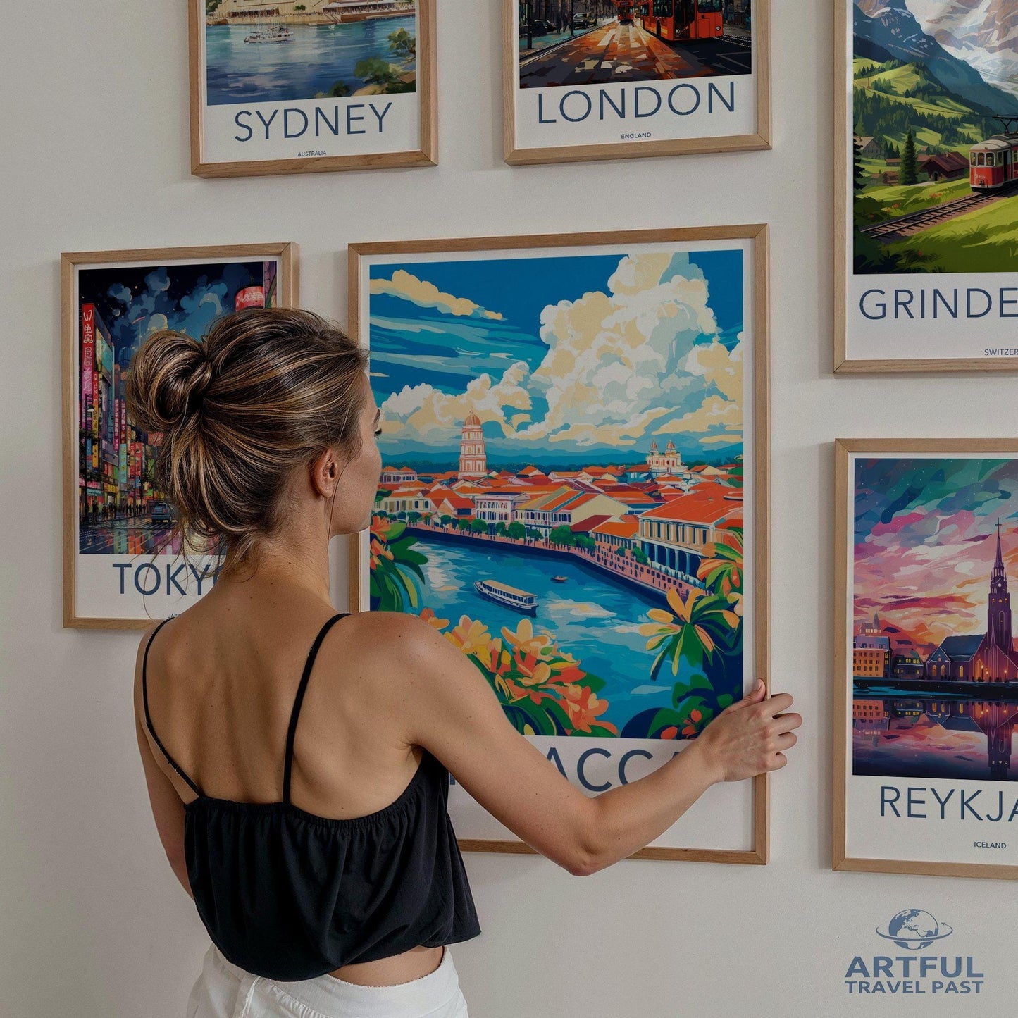 Malacca Poster - Malaysia Wall Art