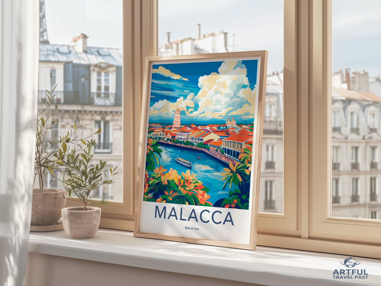 Malacca Poster - Malaysia Wall Art