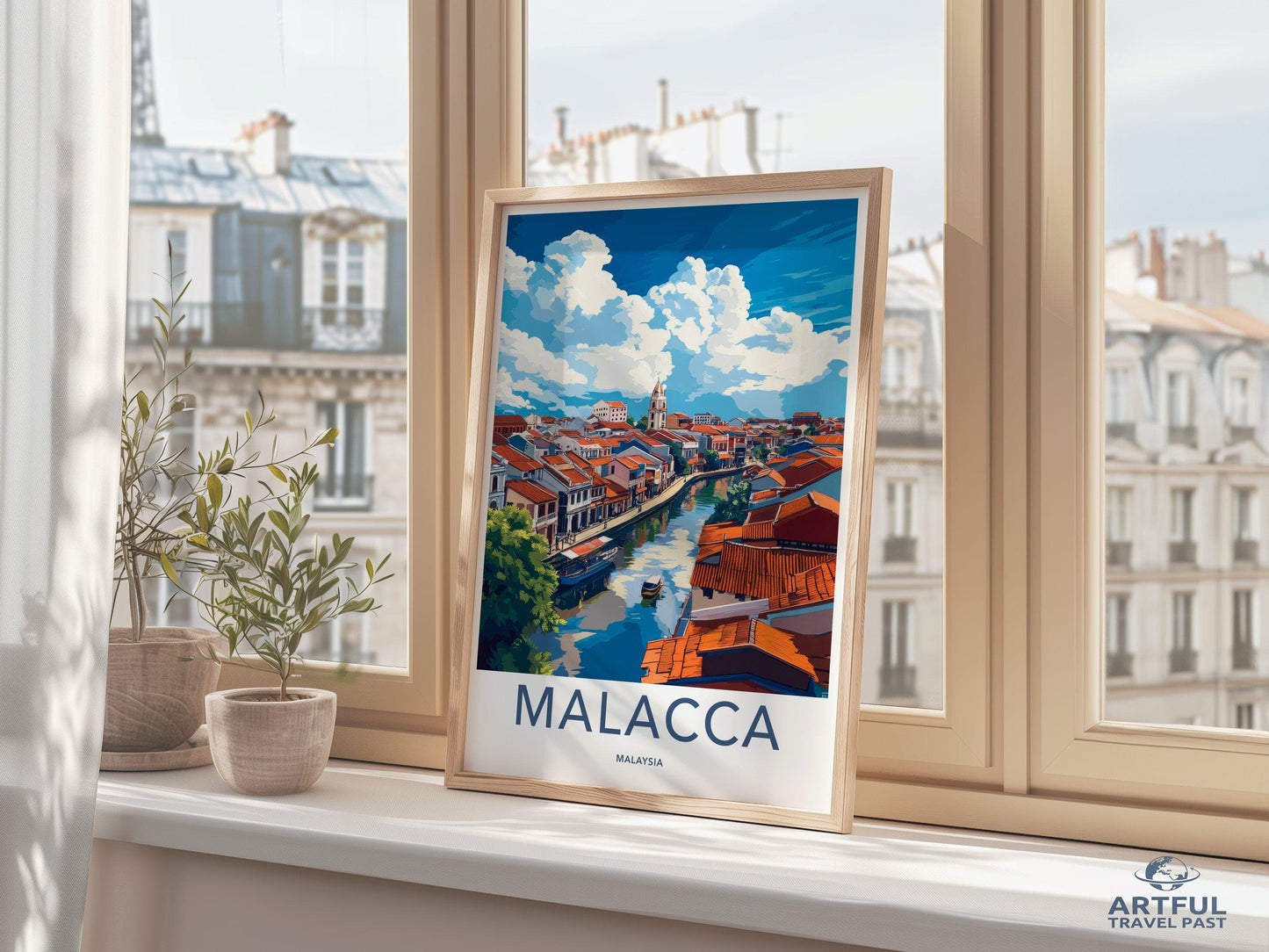 Malacca Poster - Malaysia Wall Art