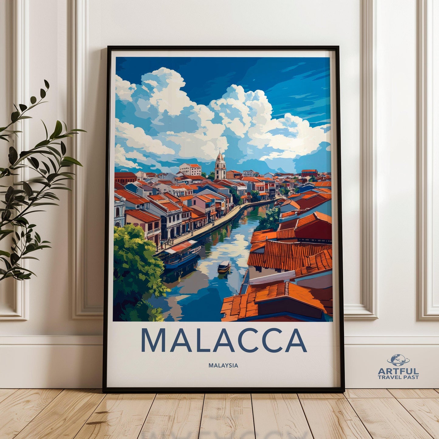 Malacca Poster - Malaysia Wall Art
