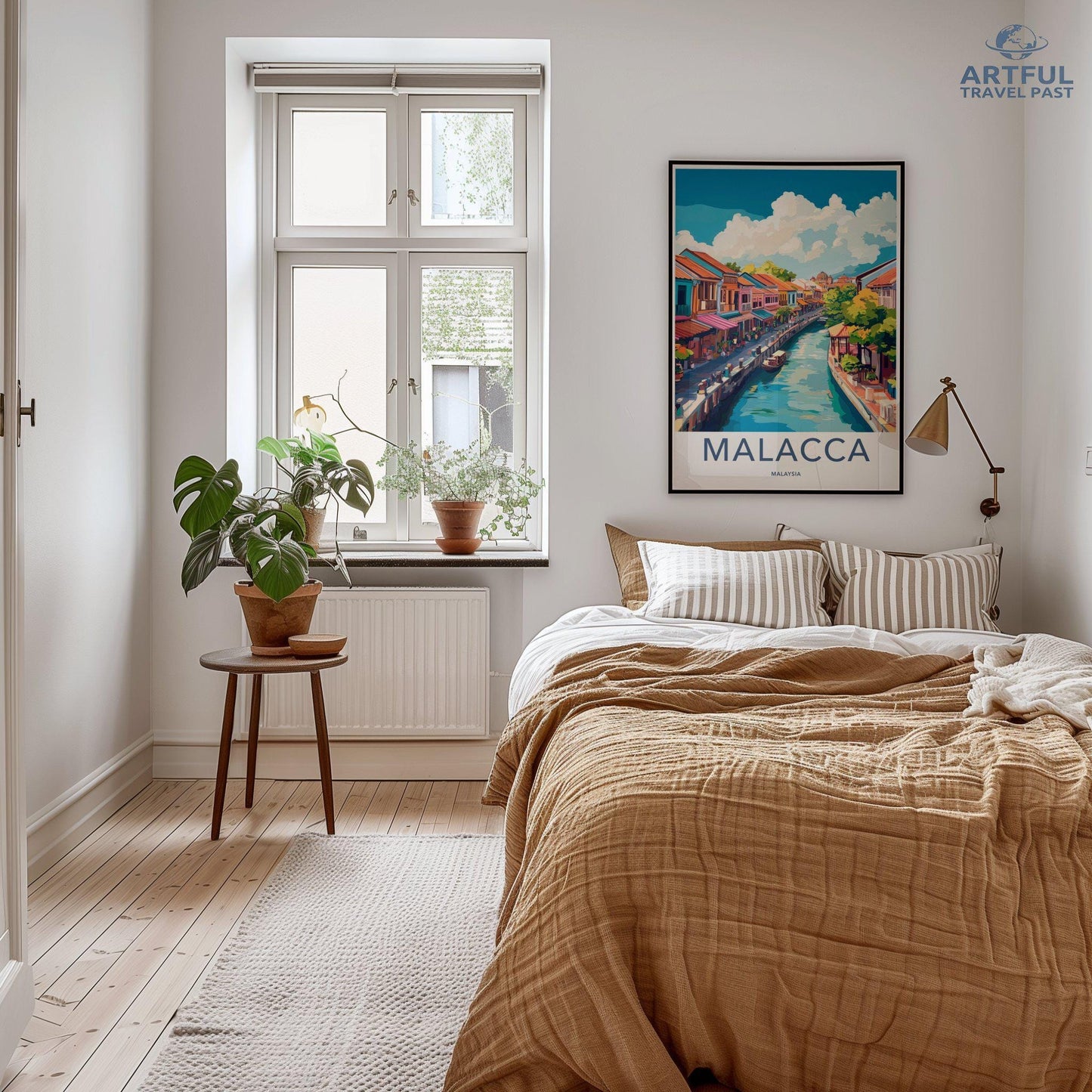Malacca Poster | Malaysia Wall Art | Asia Decor