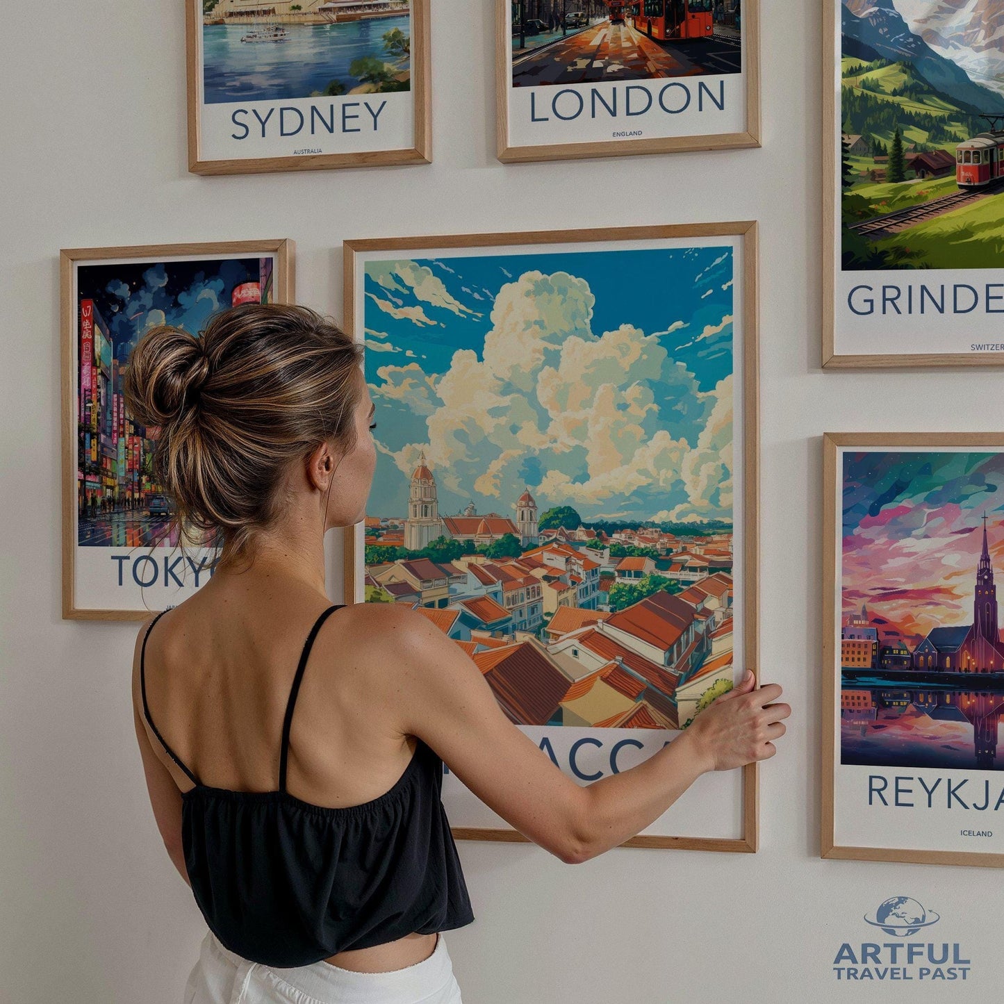 Malacca Poster | Malaysia Wall Art | Asia Decor