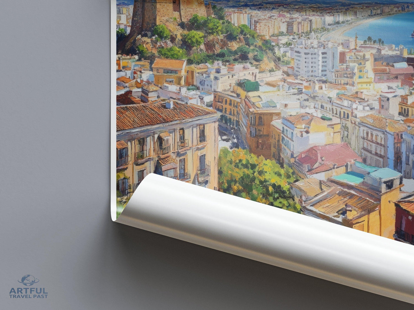 Malaga Poster - Spain Wall Art