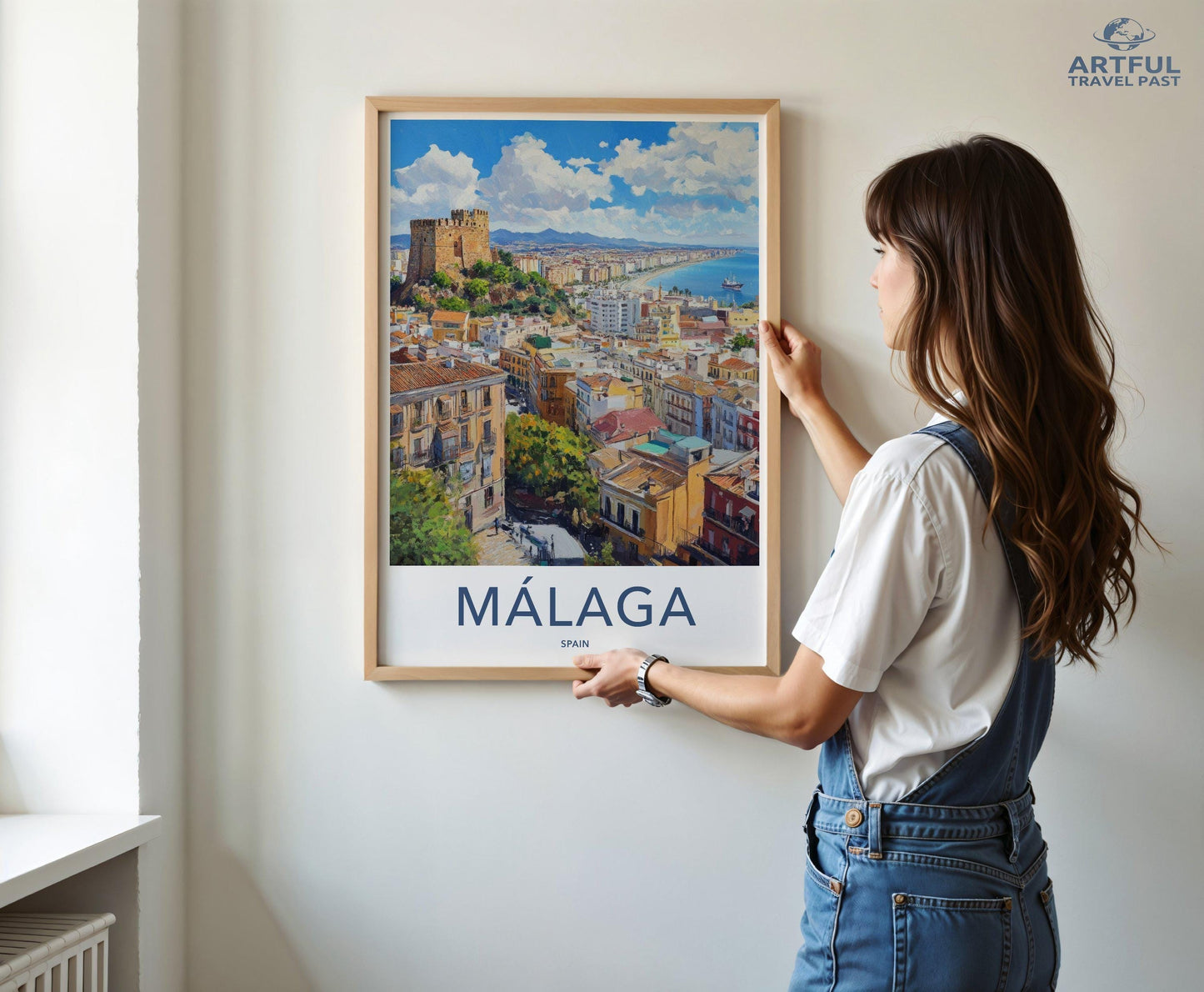 Malaga Poster - Spain Wall Art