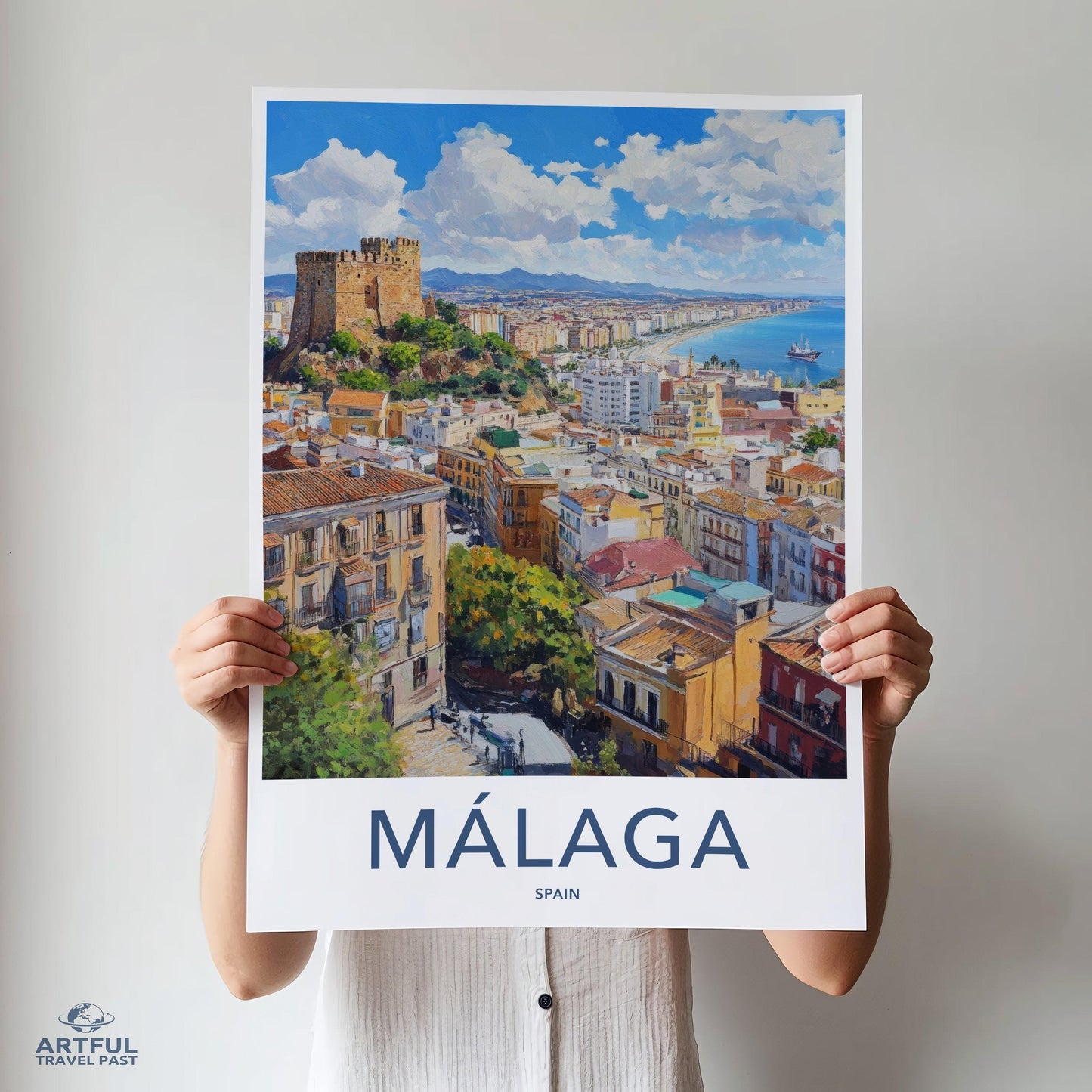 Malaga Poster - Spain Wall Art