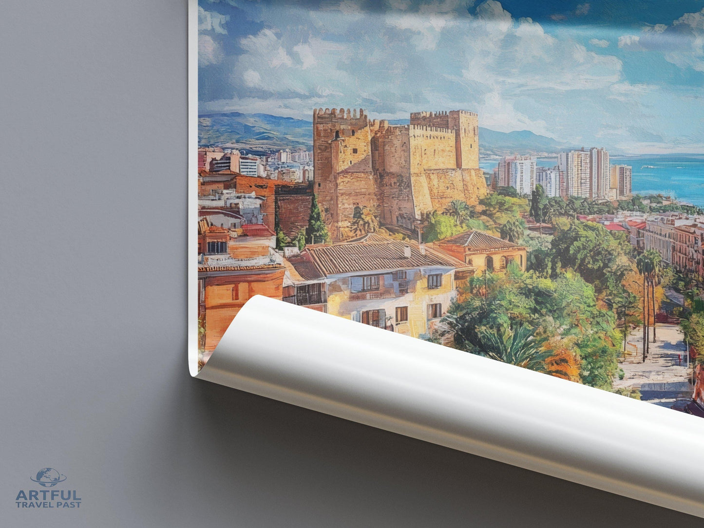 Malaga Poster - Spain Wall Art