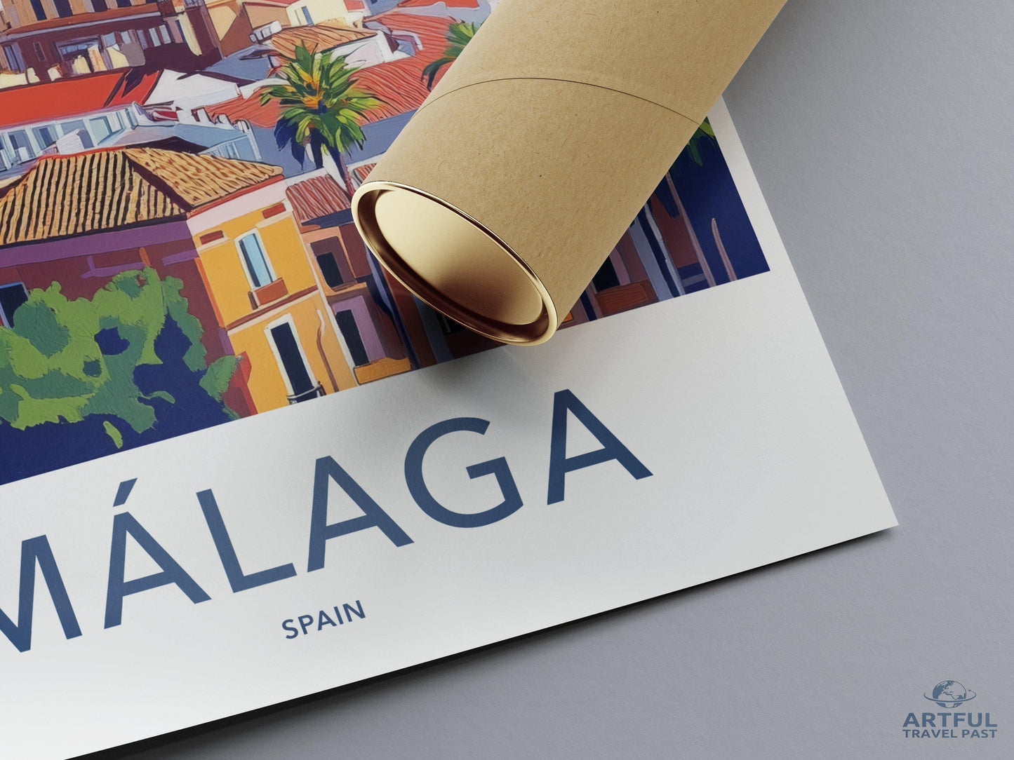 Malaga Poster - Spain Wall Art