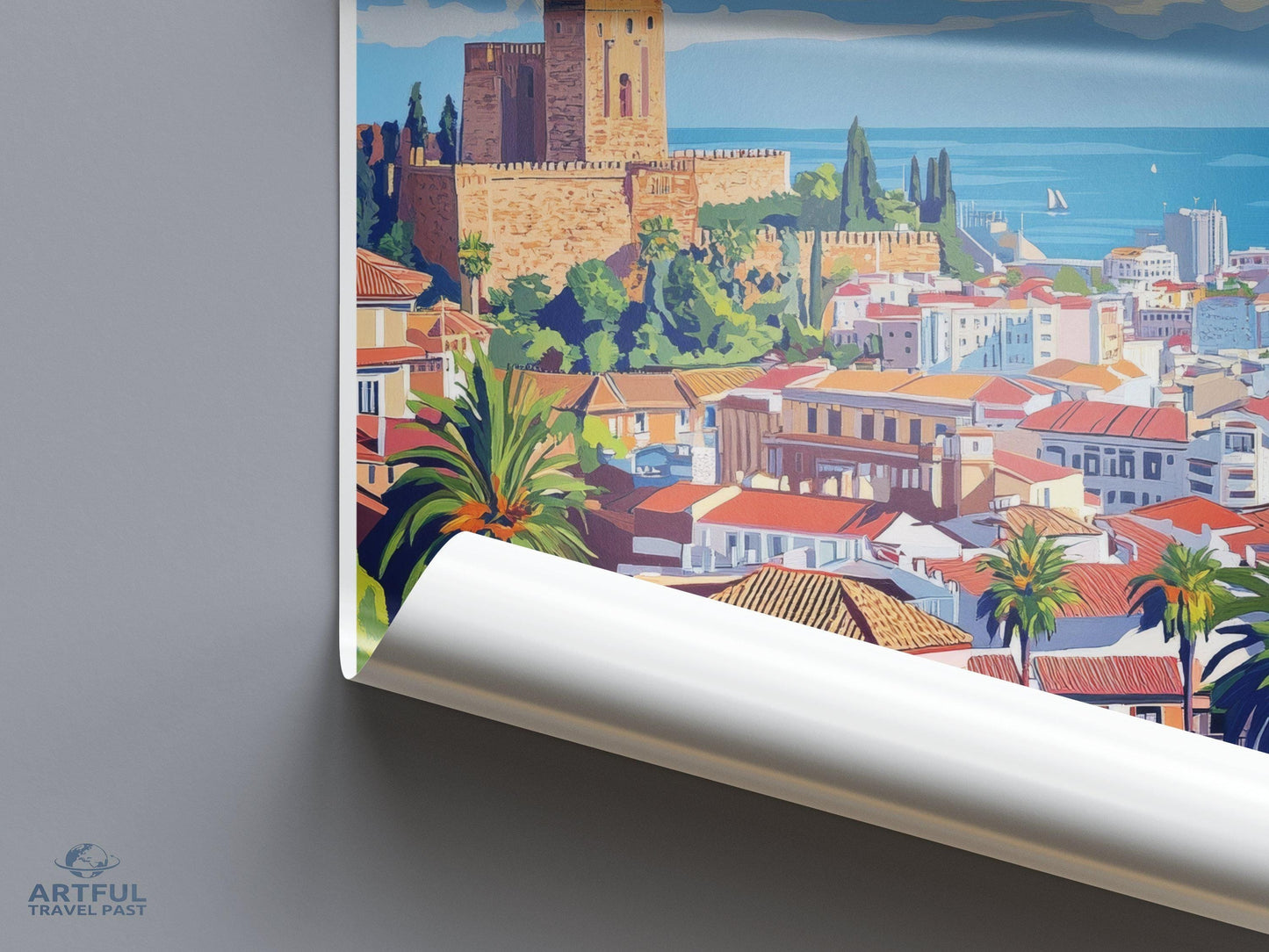 Malaga Poster - Spain Wall Art