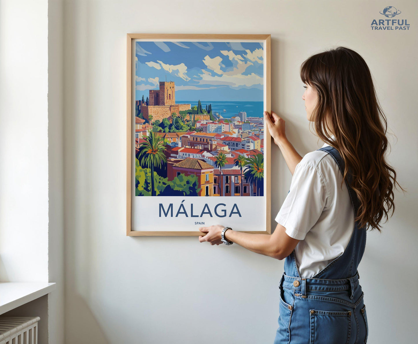 Malaga Poster - Spain Wall Art