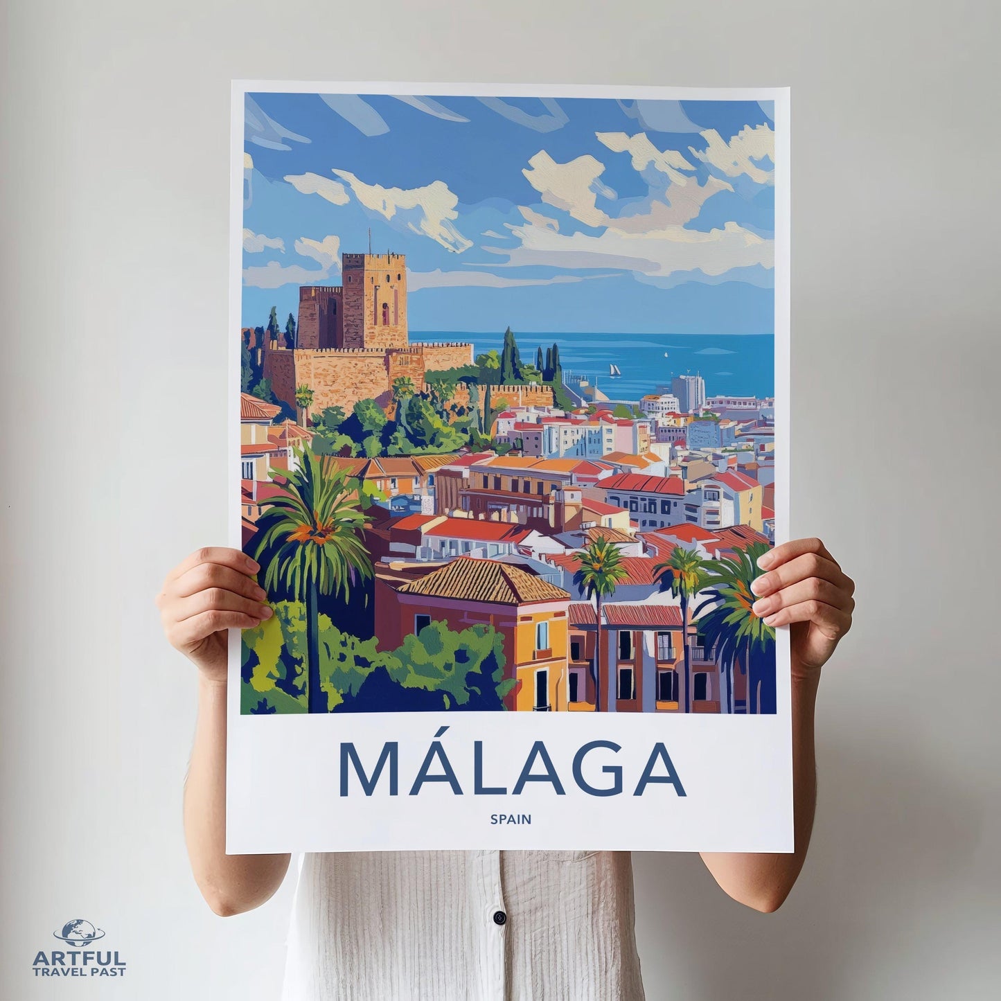 Malaga Poster - Spain Wall Art