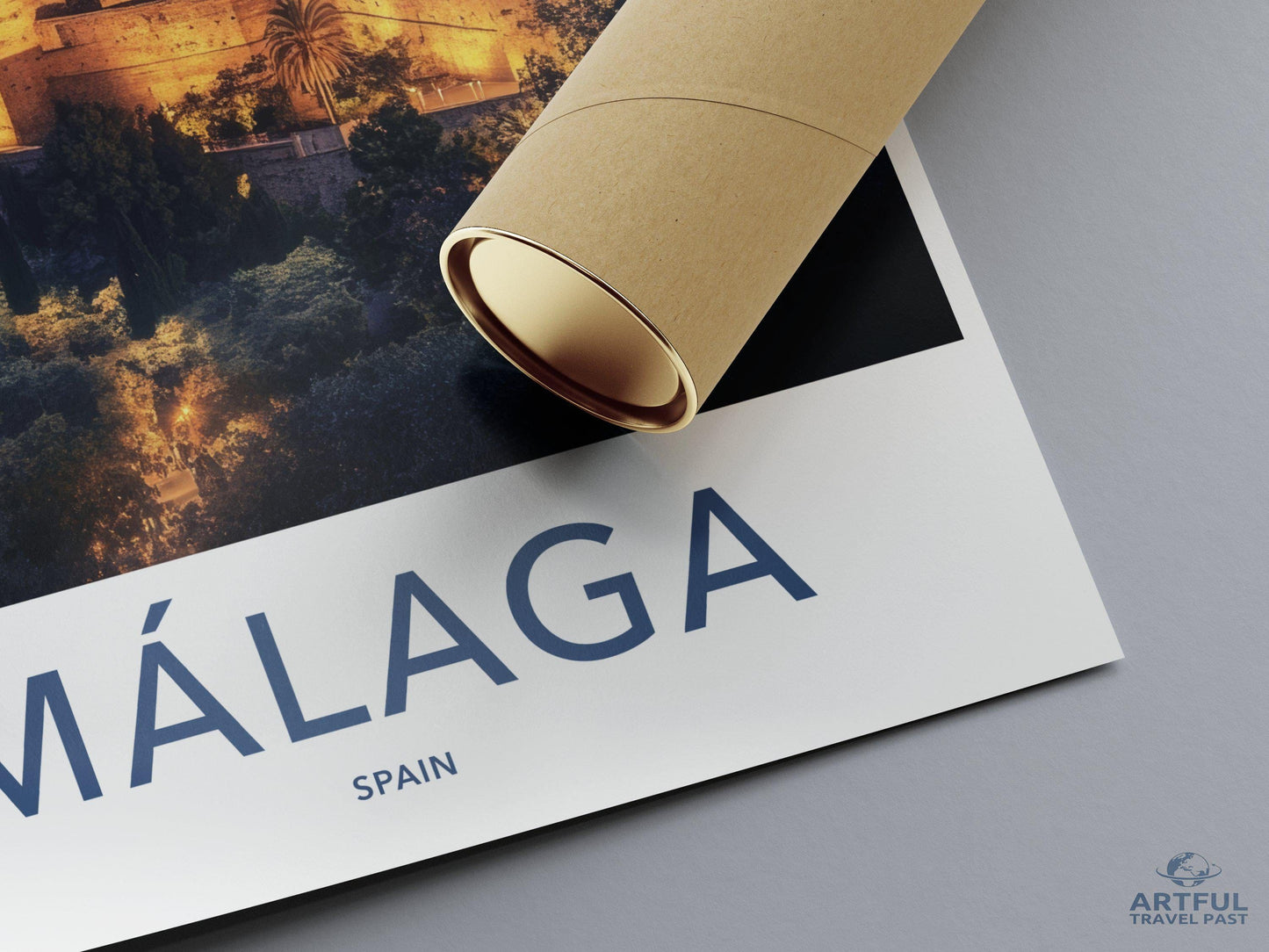 Malaga Poster | Spain Wall Art | Europe Decor