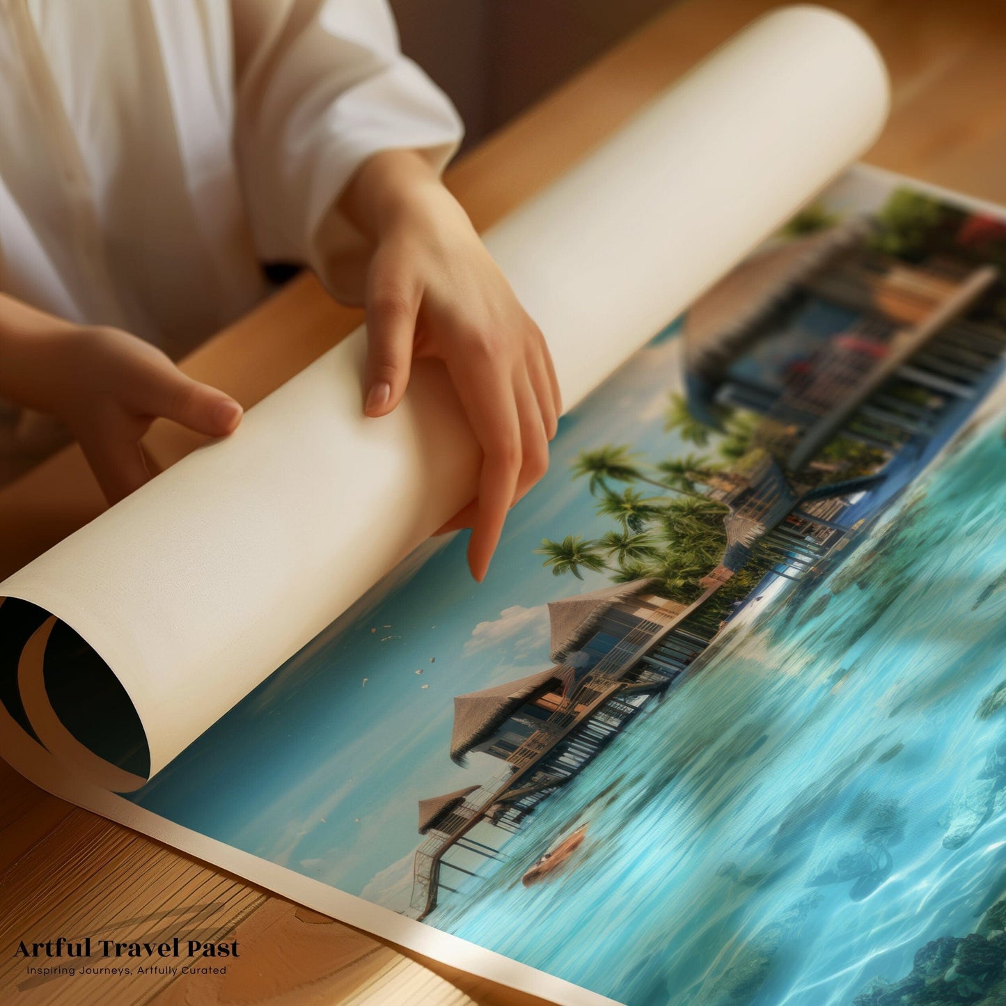 Malé Poster - Maldives Wall Art