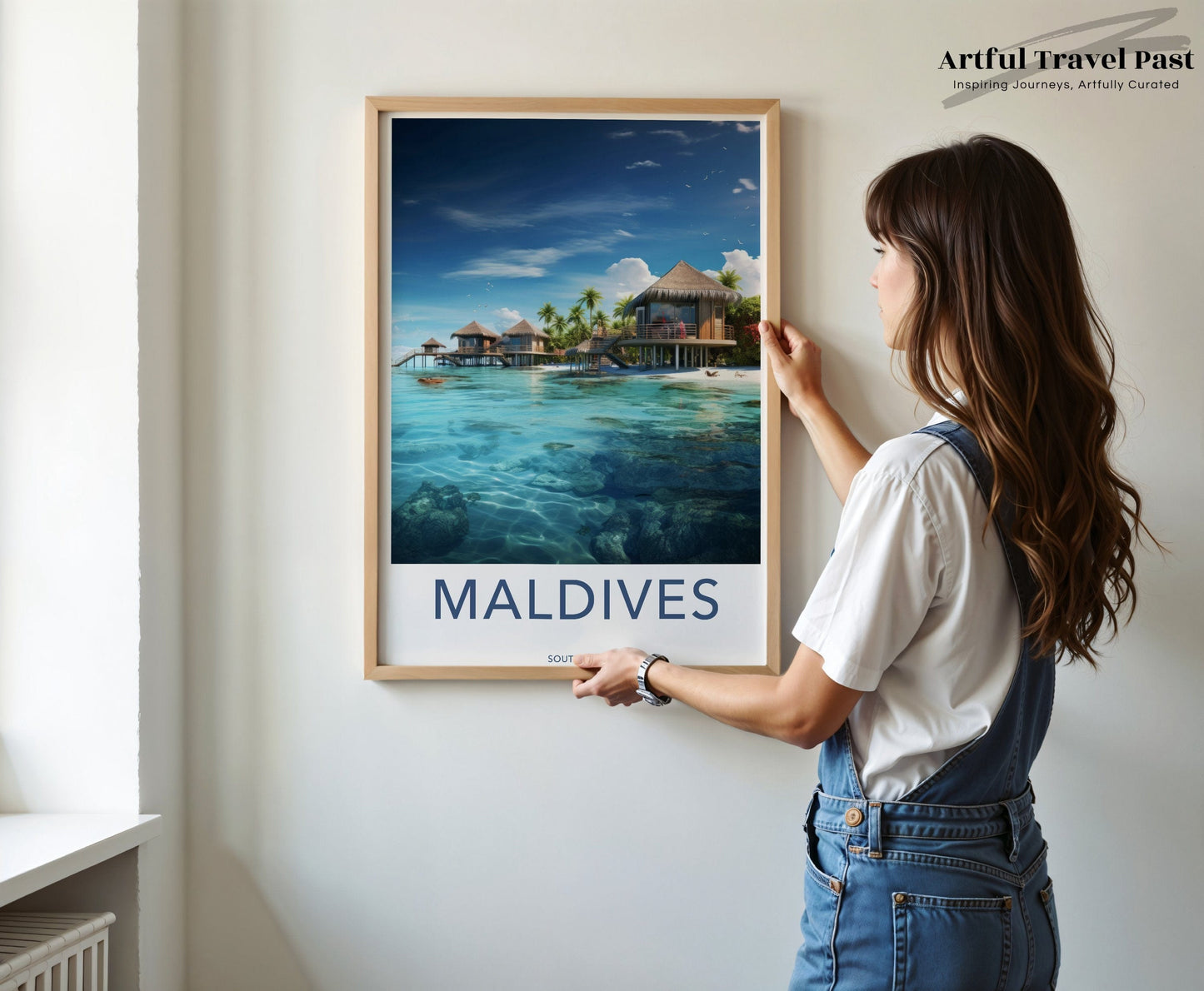 Malé Poster - Maldives Wall Art