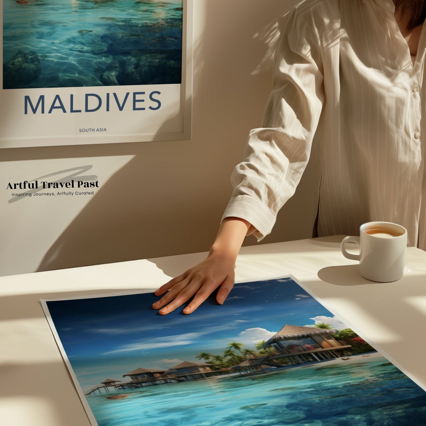 Malé Poster - Maldives Wall Art