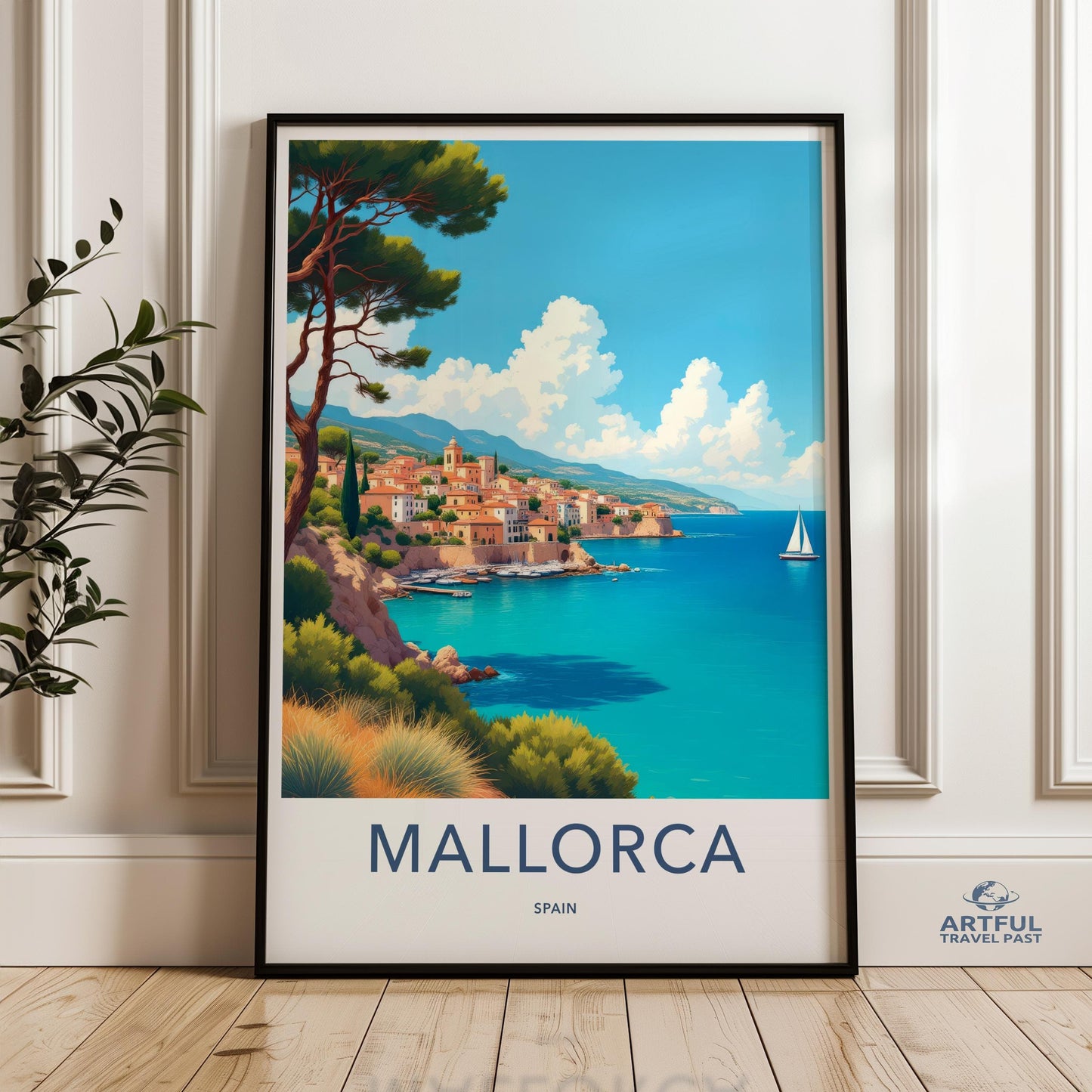 Mallorca Poster - Spain Wall Art