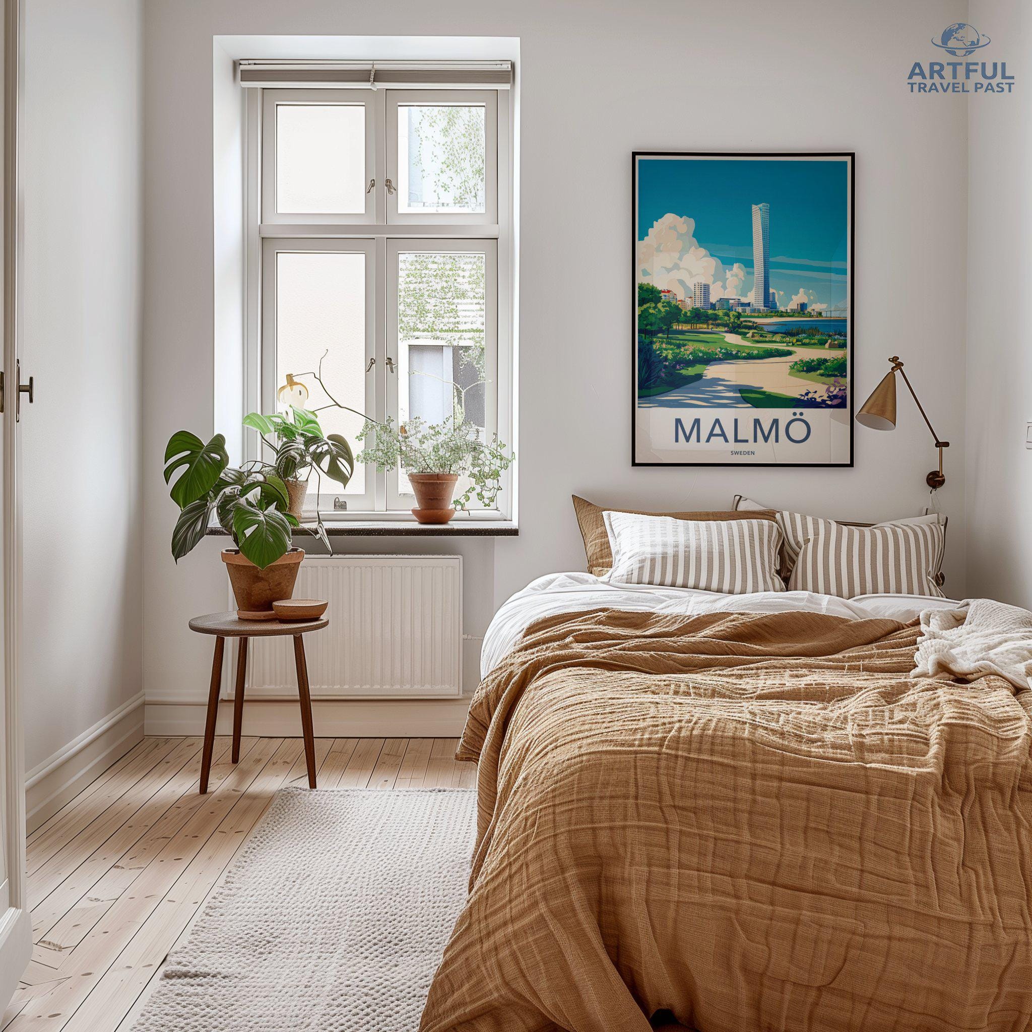 Malmö Poster - Sweden Wall Art