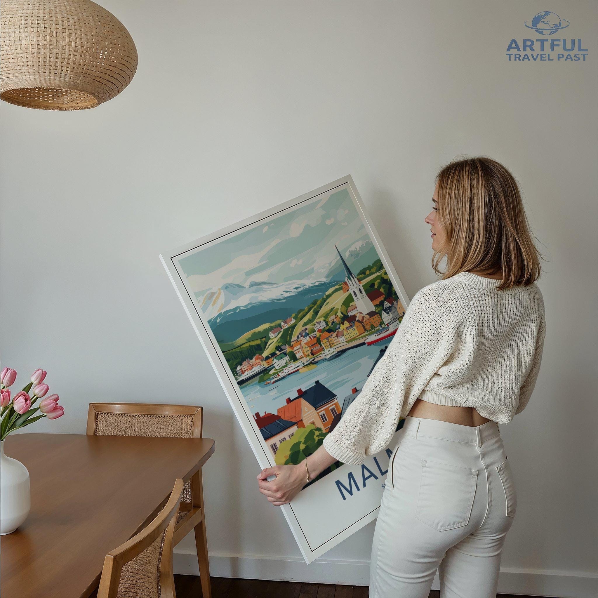 Malmö Poster - Sweden Wall Art