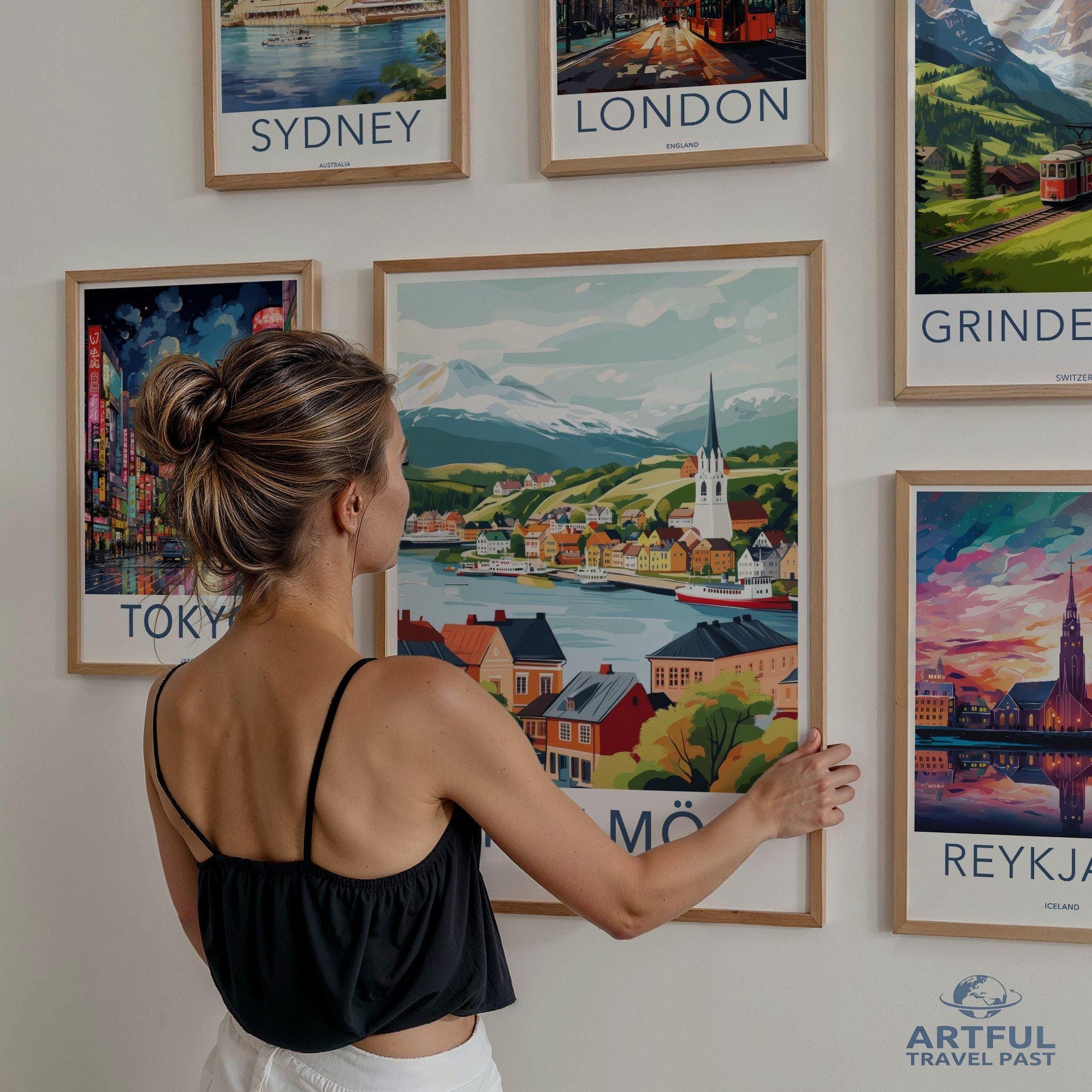 Malmö Poster - Sweden Wall Art