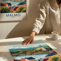 Malmö Poster - Sweden Wall Art