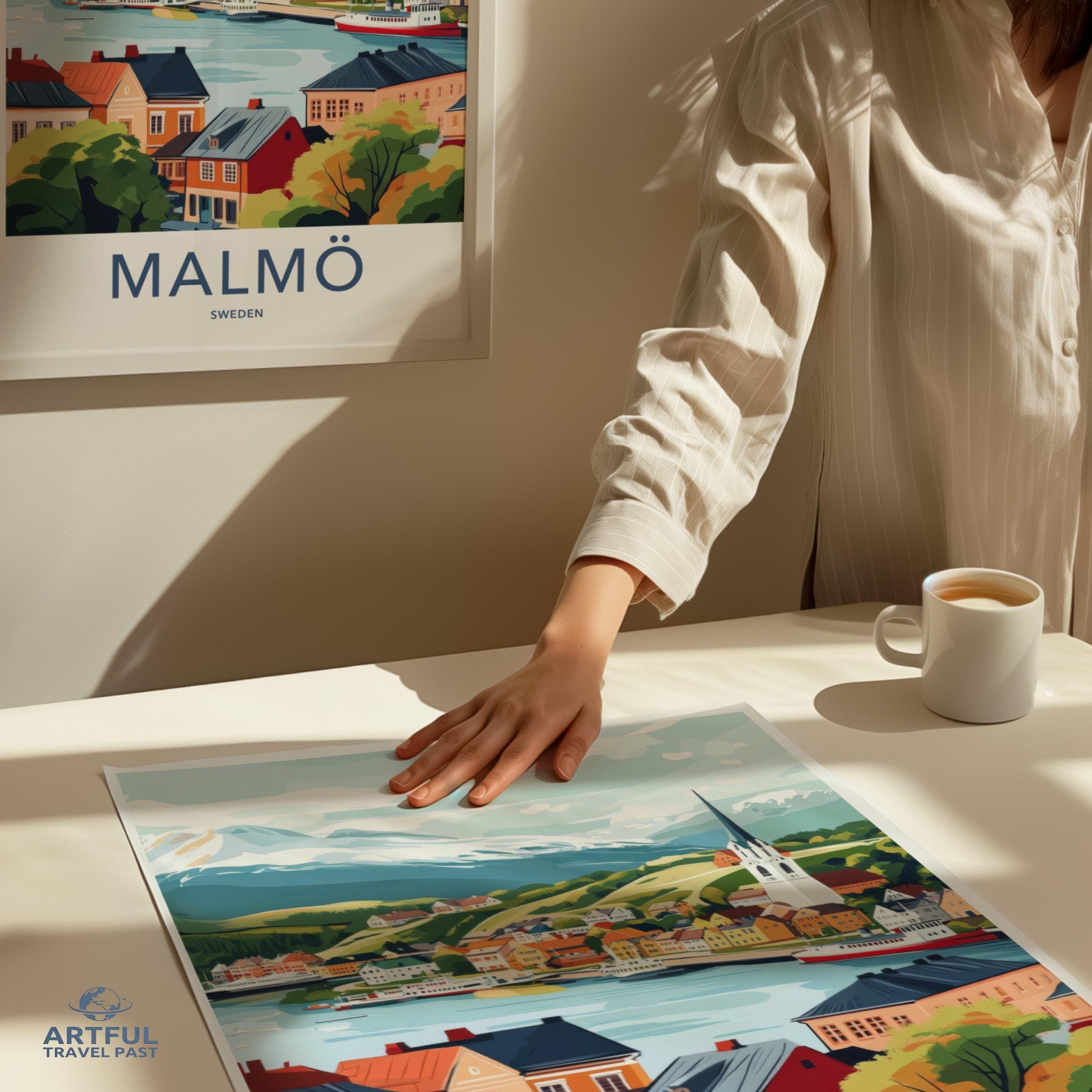 Malmö Poster - Sweden Wall Art