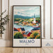 Malmö Poster - Sweden Wall Art