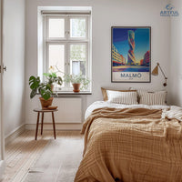Malmö Poster - Sweden Wall Art